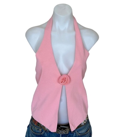 More To Come Rosette Halter Top - Picture 5 of 7